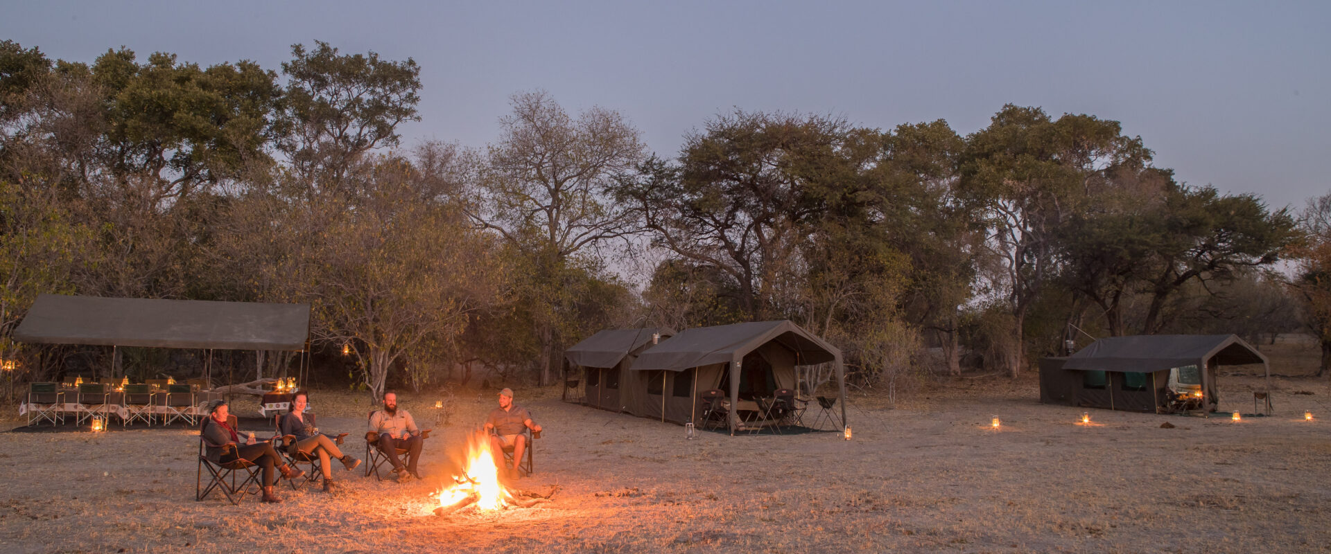 Camp privately at unique locations